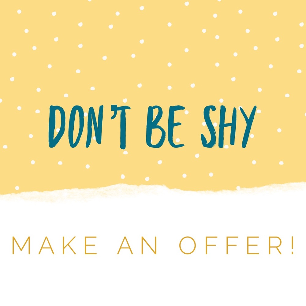 Make me an offer!